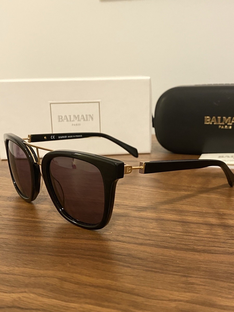 Balmain Sunglasses BL 2106 C01 Black used | eBay display picture 1