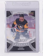 2021-22 UD MVP ROOKIE SILVER SCRIPT SP RADIM ZOHORNA #237 PITTSBURGH PENGUINS