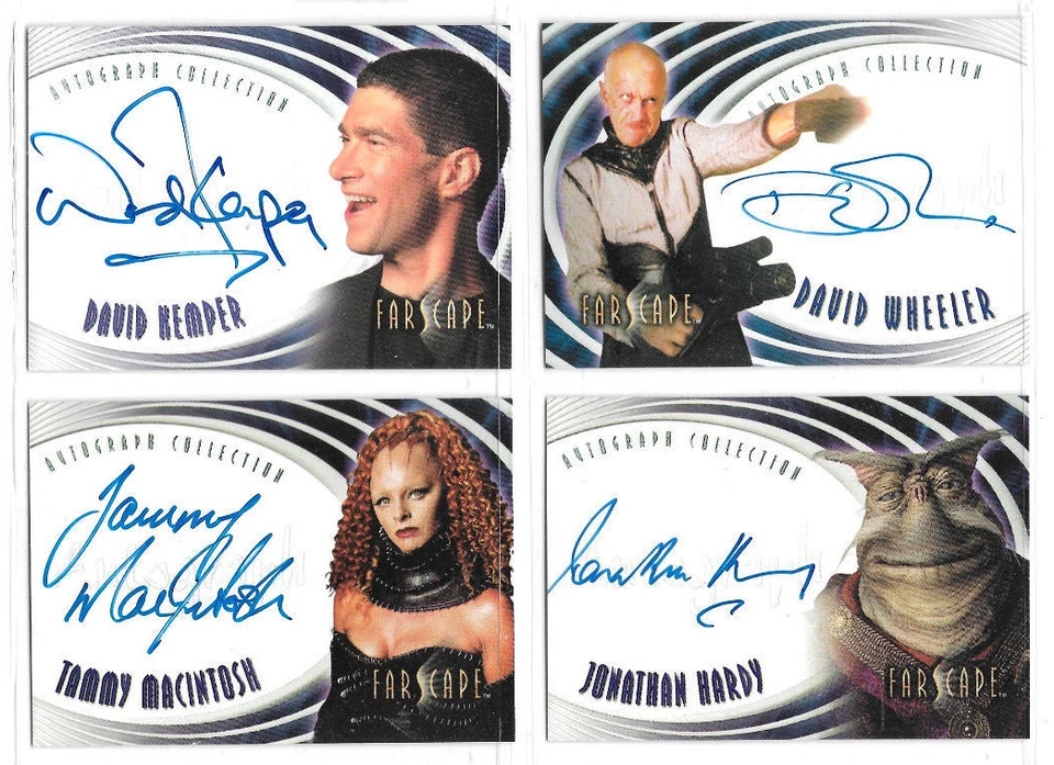 Farscape Season 1 2 3 4 & Wormhole Autograph & Costume Card Selection NM  - Image 3 of 4