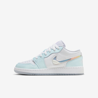 Nike Air Jordan 1 Low SE GS [HJ3481-491] Kids Casual Shoes Glacier