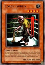 Coach Goblin IOC-015 Yu-Gi-Oh! Card Heavy Play 1st Edition