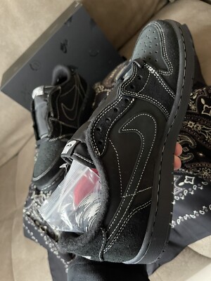 Jordan 1 Low Travis Scott Black Phantom