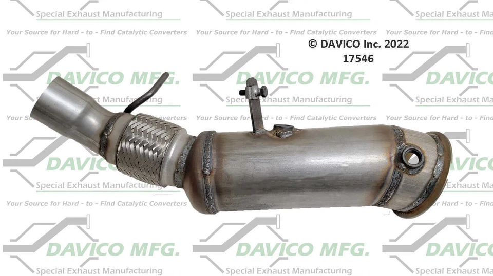 Conversor catalítico - ajuste exato Davico 17546 - Imagem 2 de 3