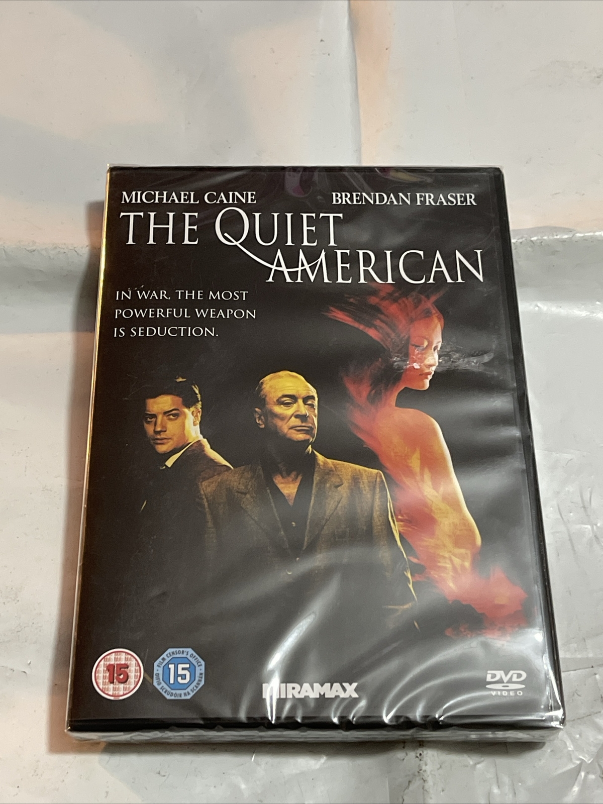 THE QUIET AMERICAN - BRENDAN FRASER MICHAEL CAINE DVD  new&sealed