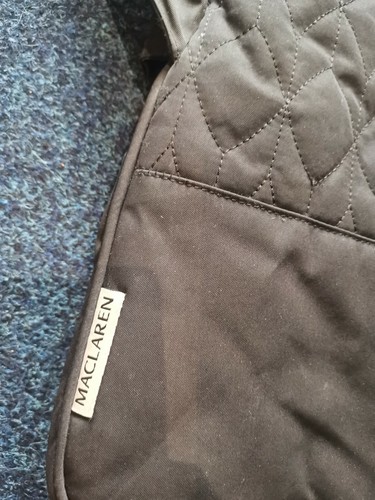 Maclaren Techno Quest Arc Stroller Black Seat Insert Only Used