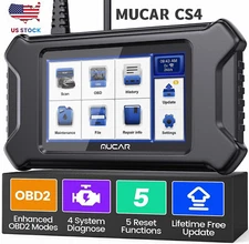 Check Engine OBD2 Scanner Transmission ABS SRS Code Reader Diagnostic Scan Tool