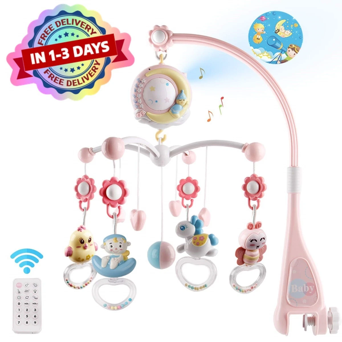 Sonajero cuna bebe on sale