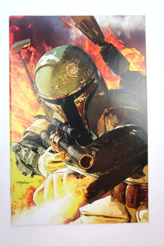 Star Wars War of the Bounty Hunters #1 Mike Mayhew Virgin Variant Cover 2021 NM