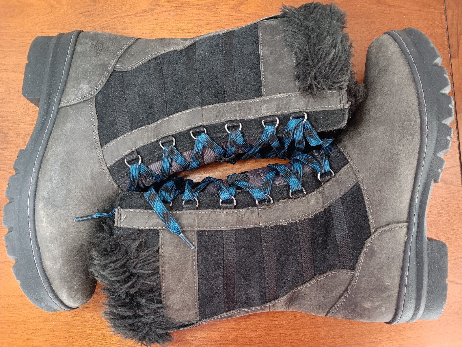 KEEN donna tg. Stivali invernali impermeabili 10 M US 42 EU 32 Coldweat 200 grammi