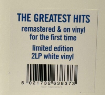 LP DURAN DURAN Greatest Hits (2LP WHITE Vinyl, 2025) NEW MINT