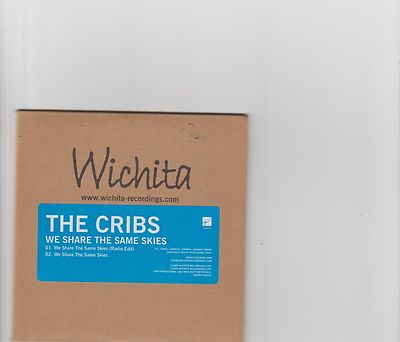 Cribs-We Share the Same Skies UK promo cd single