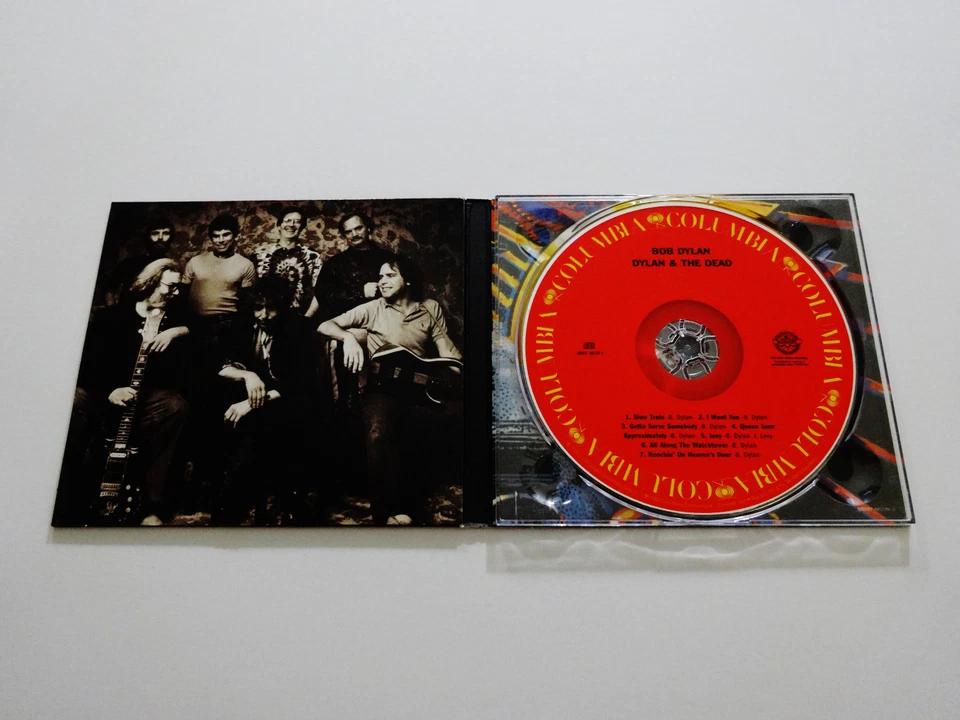 Grateful Dead Bob Dylan & The Dead CD 1987 Live Remaster Remastered Rick Griffin - Image 4 of 4