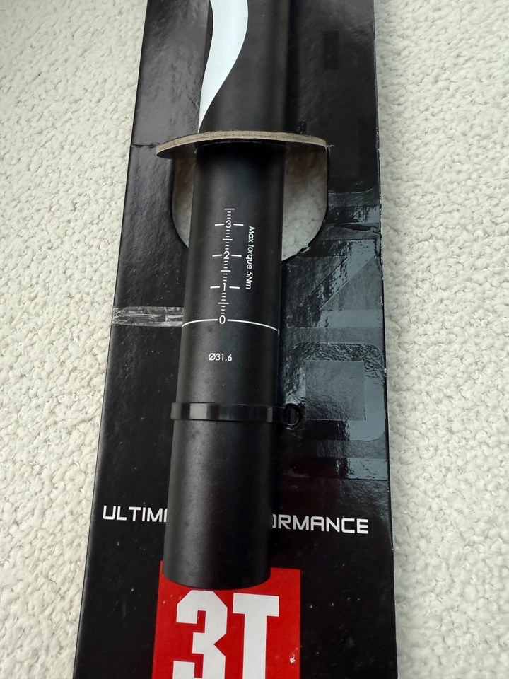 Tija de sillín 3T Ionic Zero Pro, 31,6 mm/280 mm Foto 2 de 4