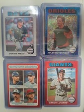 2024 Topps Heritage (incl High #) White, Red, Blue, Green Border UPDATED 4/25