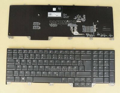for DELL Alienware 17 R5 Keyboard German tastater Backlit RGB Per-key ...