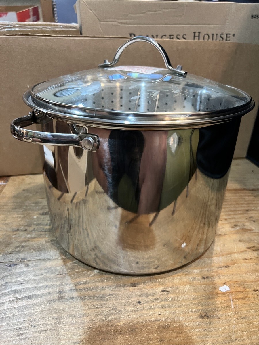 Princess House Heritage Signature 8-Qt. Stockpot with Princess House Heritage Signature 8-Qt. Stockpot with