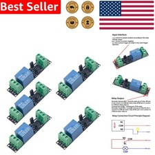 Reliable 3V Relay Module with Optocoupler for Arduino Projects - 1 Channel, 10A