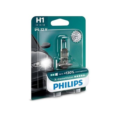 PHILIPS H1 X-TREME VISION LAMP - 12V 55W Piaggio 150 Skipper ST 2000-2002