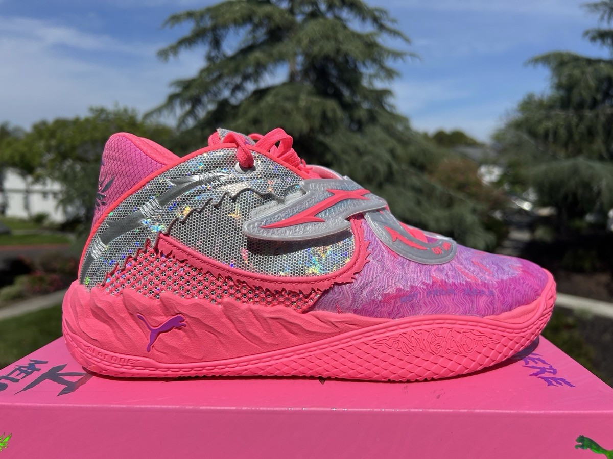 Mens Lamelo Ball PUMA MB.05 World Tour-Basketball Pure Magent PINK