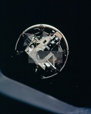 APOLLO 11 LUNAR MODULE DURING TRANSPOSITION AND DOCKING 8X10 PHOTO