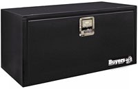 Buyers Products 1702100 Black Steel Underbody Truck Box With Paddle Latch  18