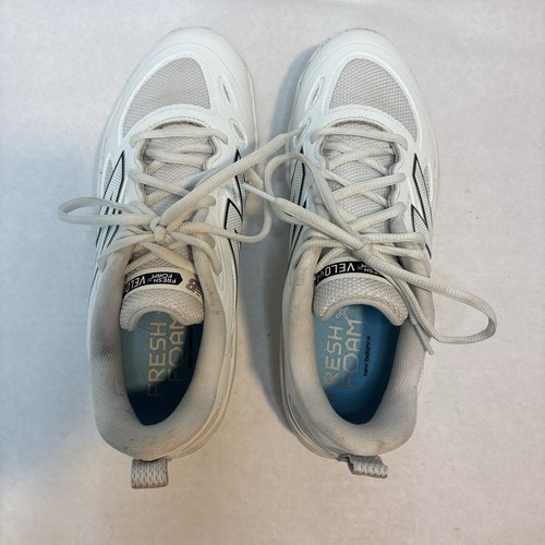 New Balance Fresh Foam X Velo v4 Molded Softball Cleats White US 8.5 - Picture 6 of 12