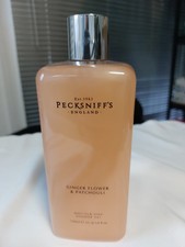 Pecksniffs Ginger Flower & Patchouli Large 750ml Moisturising Shower Gel - New