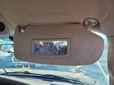 Used Right Sun Visor fits: 2005 Dodge 1500 PICKUP Quad Cab 4 Dr R. w/mirror Righ