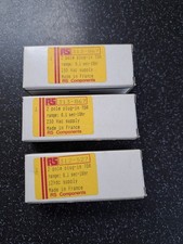 RS Stock NO. 313-867 X 2 & 312-527  X 1 Crouzet 2 Pole Plug-in TDR 0.1 Sec-10hr