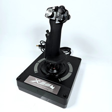 Logitech X56 HOTAS Flight Control Joystick J U0002 PC Simulator Controller Used