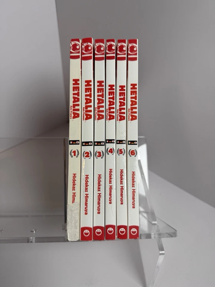 Hetalia Axis Powers Manga Vol. 1-6 English [Complete Set by  Tokyopop] - Image 2 of 4