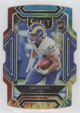 2021 Panini Select Club Level Tie-Dye Prizm Die-Cut /25 Jake Funk #299 zg6