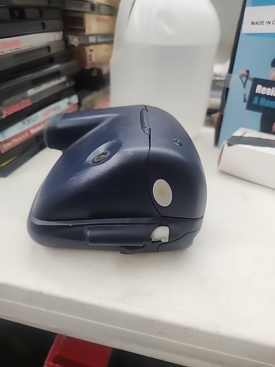 Vintage late 90s, Polaroid 600 Series Instant Film Camera, Blue
