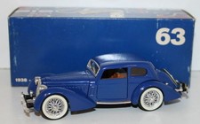 RIO 1/43 Scale - 63 - 1938 Delahaye 135 m - 6 Cylinder - Blue