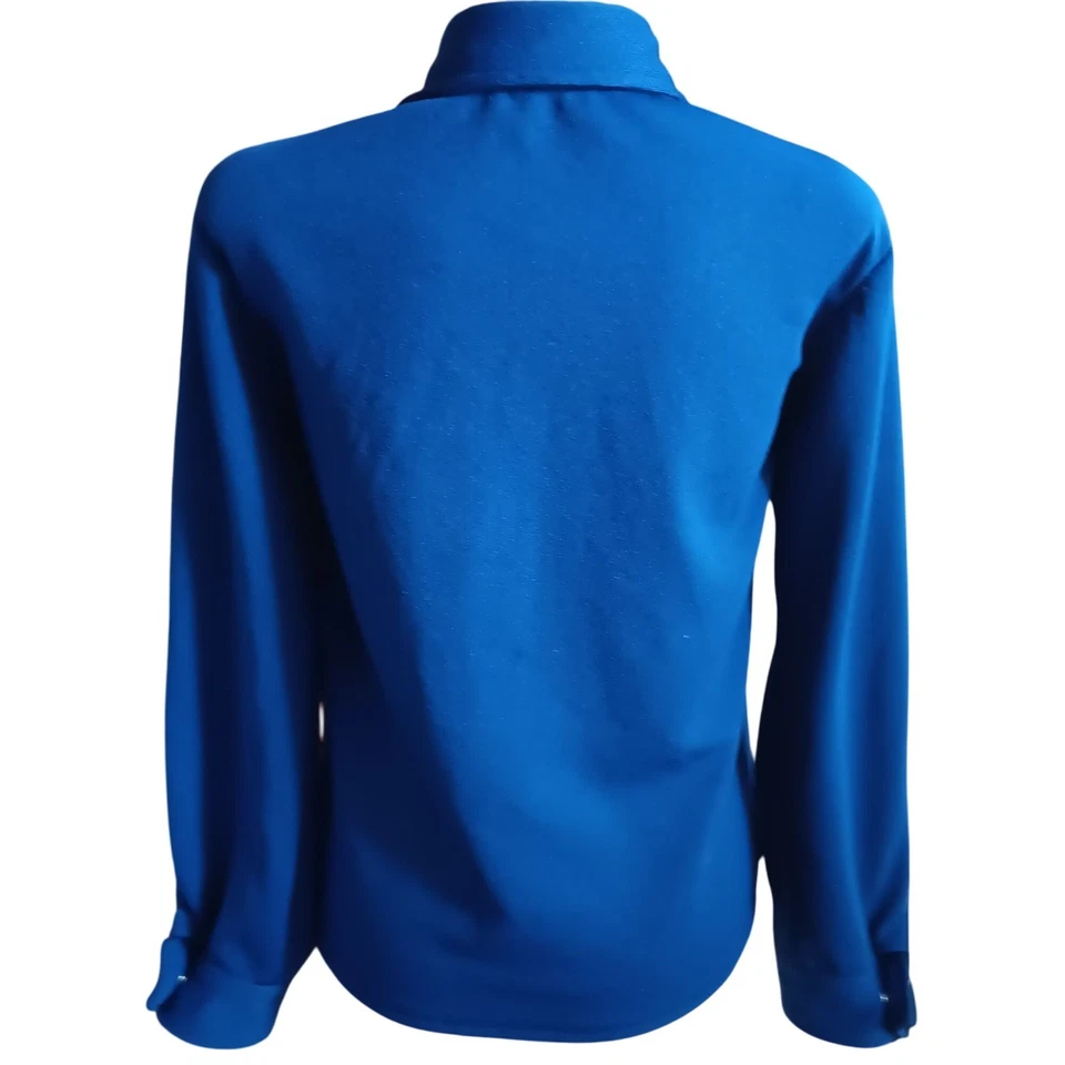 Camisa Western Mediana Vintage Para Mujer Años 70 1 De 1 Hecha a Mano Años 70 Granny Disco Foto 4 de 4