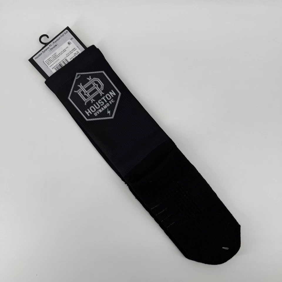 Calcetines de fútbol negros premium Houston Dynamo FC Strideline M L Foto 3 de 4