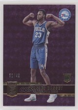 2021-22 Donruss Elite Rookies Purple 32/49 Charles Bassey #215 nd3