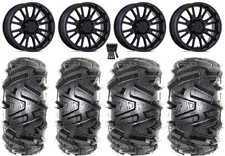 MSA ThunderLips 14" Wheels Black 26" Moto MTC Tires RZR XP 1000 / PRO XP