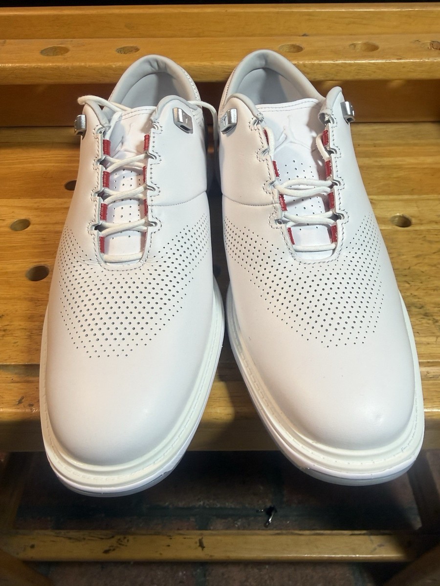 Air Jordan ADG 4 Pure Platinum White Cement Golf Shoes Mens  display picture 3