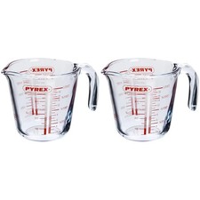 Pyrex Measuring Jug 500ml | Capacity 568ml / 20 ounce | P586, Multicolor