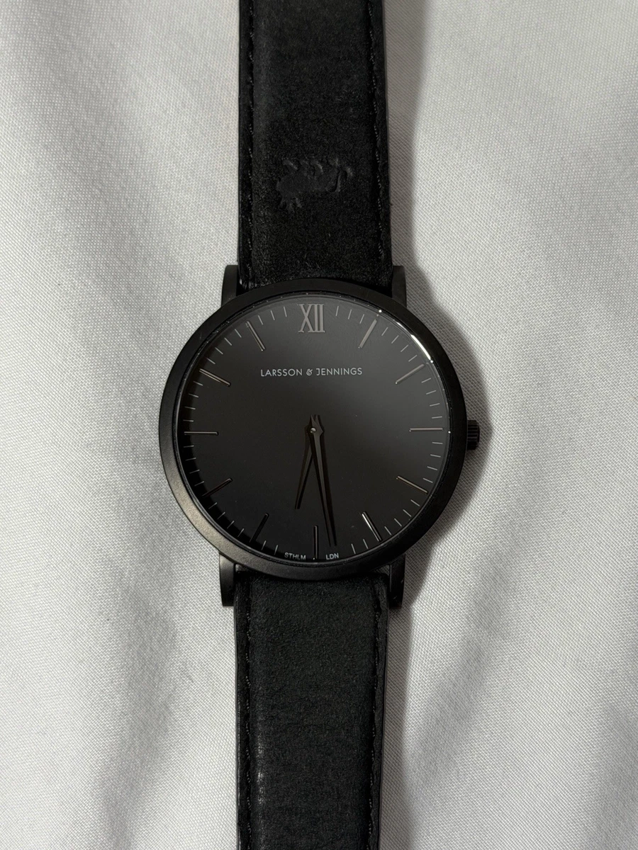 LARSSON &amp;  JENNINGS   腕時計　ブラック Introducing: Larsson & Jennings's First Mechanical Watch