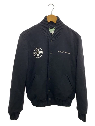 OFF WHITE Giacca giacca stadio OFFWHITE nera XS usata