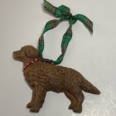 Kurt Adler  Dandy Dogs BROWN LAB Christmas Tree Ornament