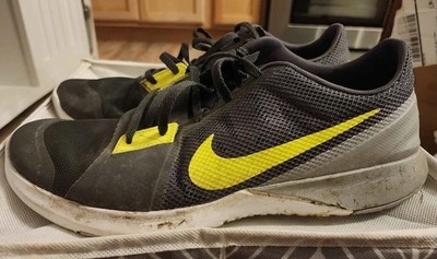 Nike FS Lite Trainer 3 Men Size 11 Lightly Worn Optic Yellow & Gray