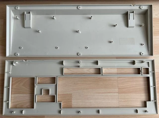 Commodore AMIGA 3000 Tastatur KKQ-E96YC mit Adapter für A4000, works #01 25 - Bild 4 von 4