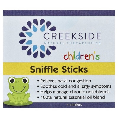 Children's Sniffle Sticks, 4 Inhalers