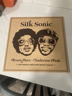 NEW An Evening With Silk Sonic Vinyl LP Bruno Mars Anderson .Paak