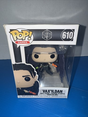 #ad Funko Pop Games Critical Role Vax#x27;ildan #610 Fantasy Vinyl Figure $105.00