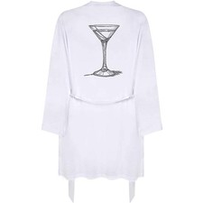 'Cocktail Glass' Adult Dressing Robe / Gown RO048523 