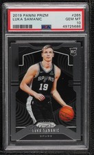 2019-20 Panini Prizm Rookie Luka Samanic Luka Šamanić #265 PSA 10 GEM MT 8d2